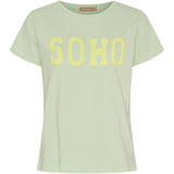 MARTA DU CHATEAU Marta du Chateau dame T-Shirt MdcHerdis 84275 T-shirt Mint16/Yellow