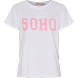 MARTA DU CHATEAU Marta du Chateau dame T-Shirt MdcHerdis 84275 T-shirt White/Baby