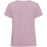 MARTA DU CHATEAU Marta du Chateau dame T-Shirt MdcHertha 84275-1852S T-shirt Pink/Grey