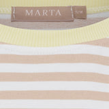 MARTA DU CHATEAU Marta du Chateau dame T-Shirt MdcJamila 268402 T-shirt Beige33/Yellow7
