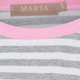 MARTA DU CHATEAU Marta du Chateau dame T-Shirt MdcJamila 268402 T-shirt Grey23/Baby5