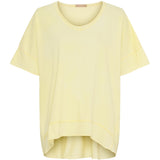 MARTA DU CHATEAU Marta du Chateau dame T-Shirt MdcJanna 2436 T-shirt Yellow