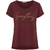 MARTA DU CHATEAU Marta du Chateau dame T-Shirt MdcLillian 42005 T-shirt Vino