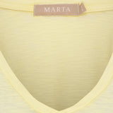 MARTA DU CHATEAU Marta du Chateau dame T-Shirt MdcMarianna 22637 T-shirt Giallo