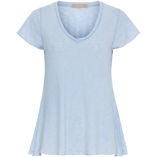 MARTA DU CHATEAU Marta du Chateau dame T-Shirt MdcMarianna 22637 T-shirt Sky Blue