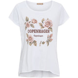 MARTA DU CHATEAU Marta du Chateau dame T-Shirt MdcMarie 1535 T-shirt White Copenhagen