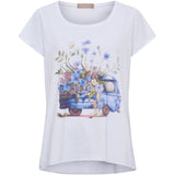 MARTA DU CHATEAU Marta du Chateau dame T-Shirt MdcMarie 1535 T-shirt Jeans