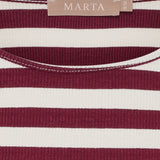 MARTA DU CHATEAU Marta du Chateau dame T-Shirt MdcNena 7524 T-shirt Vino