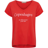 MARTA DU CHATEAU Marta du Chateau dame T-Shirt MdcNorina 22031C T-shirt Red