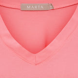 MARTA DU CHATEAU Marta du Chateau dame T-Shirt MdcSabela 26100 T-shirt Corallo