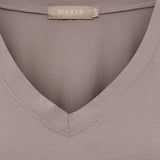MARTA DU CHATEAU Marta du Chateau dame T-Shirt MdcSabela 26100 T-shirt Fango