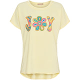 MARTA DU CHATEAU Marta du Chateau dame T-Shirt MdcVilja 23049Joy T-shirt Yellow