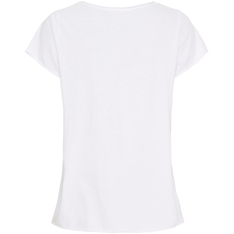 MARTA DU CHATEAU Marta du Chateau dame T-shirt MdcMarie 1535 T-shirt White Giraf