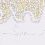 MARTA DU CHATEAU Marta du Chateau dame T-shirt MdcMarie 1535 T-shirt White Love Elephant