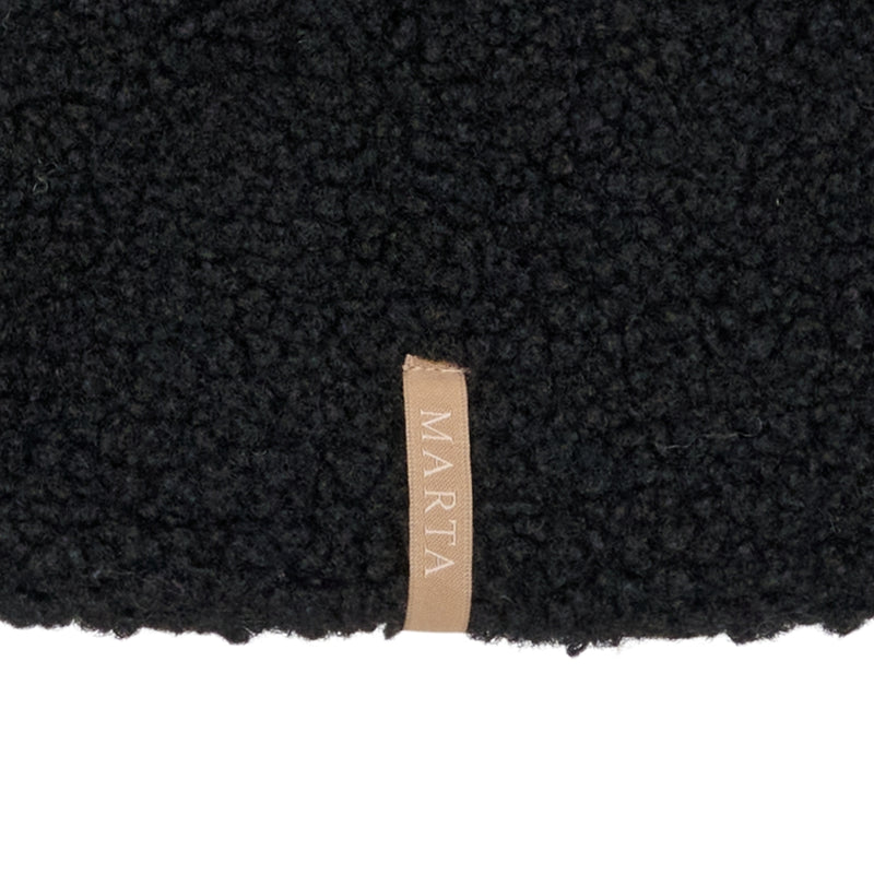 MARTA DU CHATEAU Marta du Chateau dame Teddy Balaclava MdcCleore 172-1400-A Scarf Black