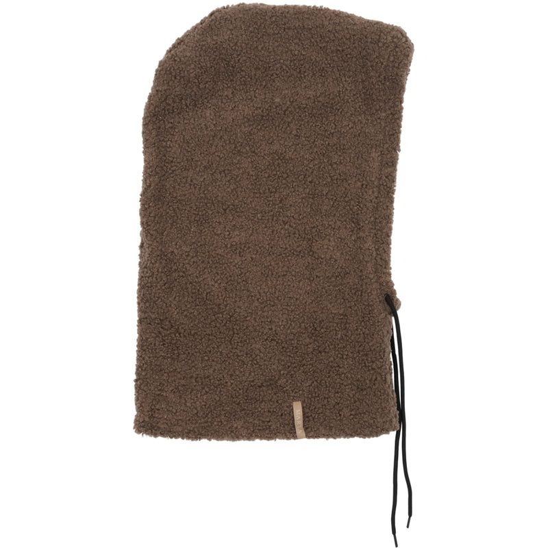 MARTA DU CHATEAU Marta du Chateau dame Teddy Balaclava MdcCleore 172-1400-A Scarf Brown