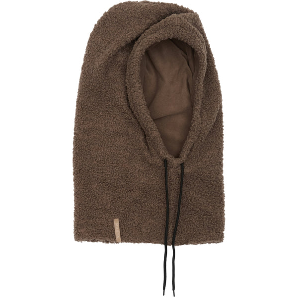 MARTA DU CHATEAU Marta du Chateau dame Teddy Balaclava MdcCleore 172-1400-A Scarf Brown