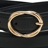MARTA DU CHATEAU Marta du Chateau dame bælte MdcKalvia MML8261 Belts Black