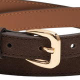 MARTA DU CHATEAU Marta du Chateau dame bælte MdcSalva MML738 Belts Choco