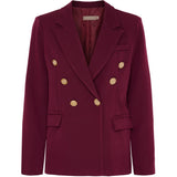 MARTA DU CHATEAU Marta du Chateau dame blazer MdcTopaz 2518109 Blazer Bordeaux6269
