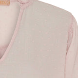 MARTA DU CHATEAU Marta du Chateau dame bluse 1471 Blouse Rosa2406