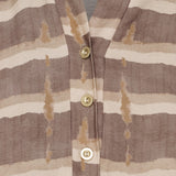 MARTA DU CHATEAU Marta du Chateau dame bluse MdcAspen 7704 Shirt Fango