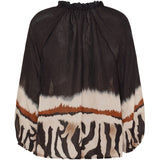 MARTA DU CHATEAU Marta du Chateau dame bluse MdcBelladonna 003 Shirt Nero