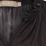 MARTA DU CHATEAU Marta du Chateau dame bluse MdcBelladonna 003 Shirt Nero