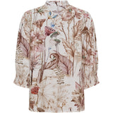 MARTA DU CHATEAU Marta du Chateau dame bluse MdcCharlie 6892 Shirt BeigeXPA5021