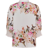 MARTA DU CHATEAU Marta du Chateau dame bluse MdcCharlie 6892 Shirt Camel6198tpg