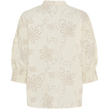 MARTA DU CHATEAU Marta du Chateau dame bluse MdcLinda 6317E Restudsalg Beige