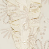 MARTA DU CHATEAU Marta du Chateau dame bluse MdcLinda 6317E Restudsalg Beige