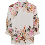 MARTA DU CHATEAU Marta du Chateau dame bluse MdcMelisande 7527 Shirt Camel6198tpg