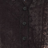 MARTA DU CHATEAU Marta du Chateau dame bluse MdcMelisande 7527 Shirt Nero5295tpg