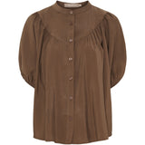 MARTA DU CHATEAU Marta du Chateau dame bluse MdcMelodie 58210 Restudsalg Brown276