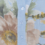 MARTA DU CHATEAU Marta du Chateau dame bluse MdcNadira 9122 Shirt Celeste