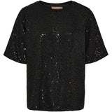 MARTA DU CHATEAU Marta du Chateau dame bluse MdcNynne 7693 Blouse Black/Black