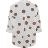 MARTA DU CHATEAU Marta du Chateau dame bluse MdcRiva 851928 Blouse Brown