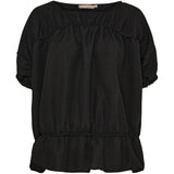 MARTA DU CHATEAU Marta du Chateau dame bluse MdcSaffron 258685 Blouse Nero
