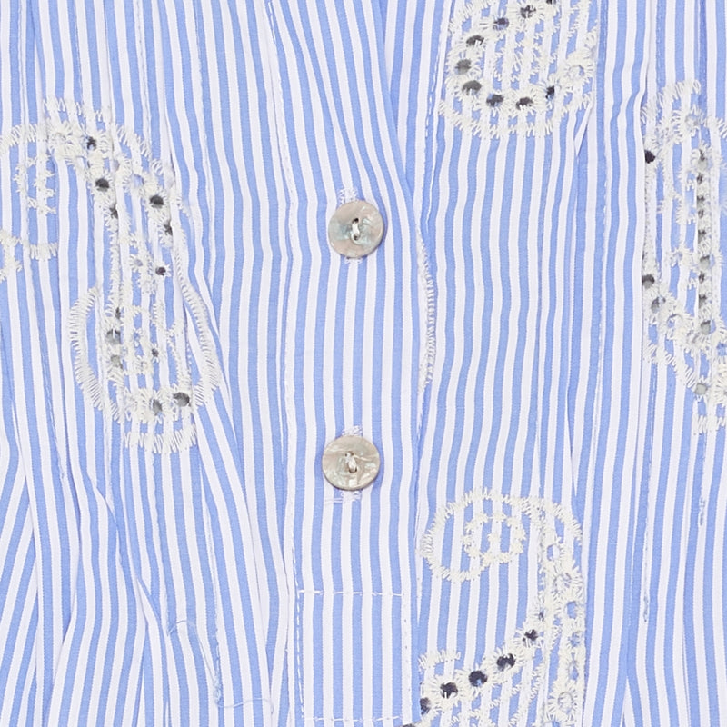 MARTA DU CHATEAU Marta du Chateau dame bluse MdcTilda 258293 Shirt Celeste