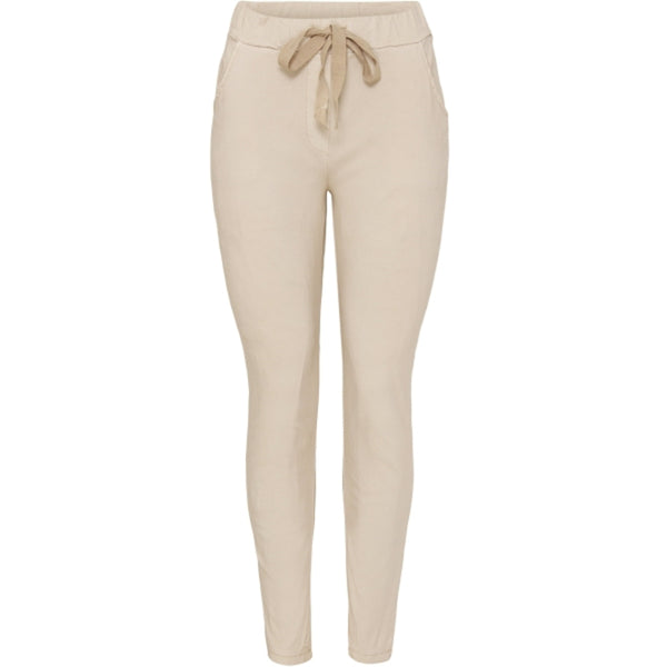 MARTA DU CHATEAU Marta du Chateau dame bukser 20755 Restudsalg Solid Beige