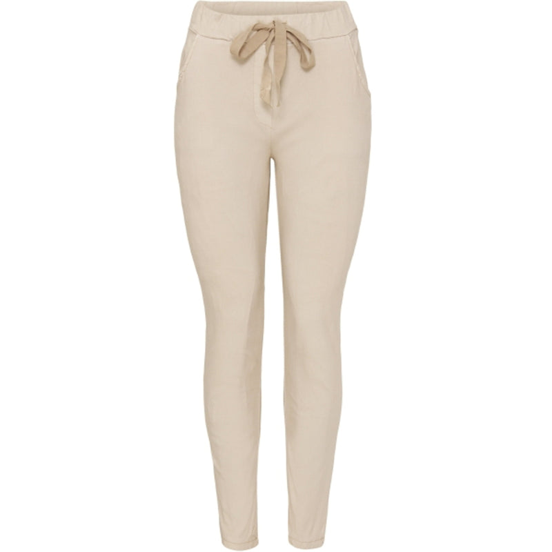 MARTA DU CHATEAU Marta du Chateau dame bukser 20755 Restudsalg Solid Beige