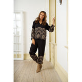 MARTA DU CHATEAU Marta du Chateau dame bukser MdcAmalie 6893A Pant Black1034tpb