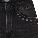 MARTA DU CHATEAU Marta du Chateau dame bukser MdcBitten MDC226-8605 Restudsalg Black