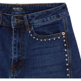 MARTA DU CHATEAU Marta du Chateau dame bukser MdcIngeborg MDC214-8524 Jeans Denim