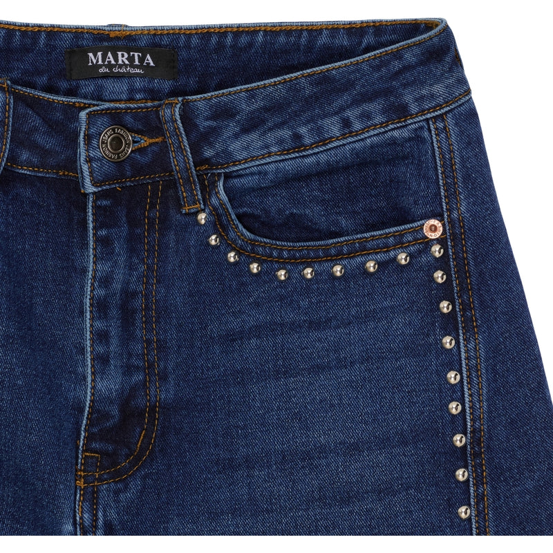 MARTA DU CHATEAU Marta du Chateau dame bukser MdcIngeborg MDC214-8524 Jeans Denim