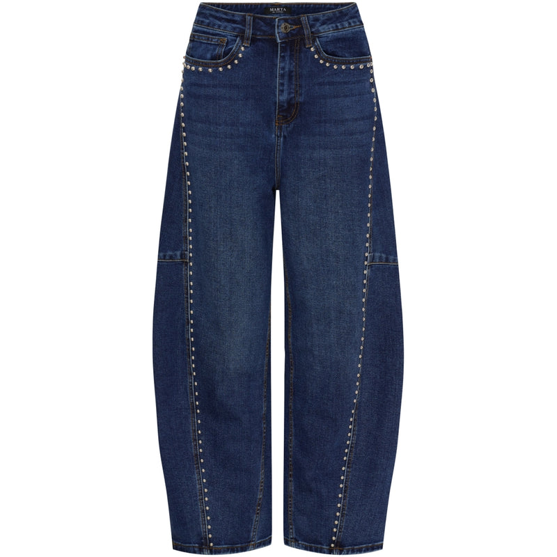 MARTA DU CHATEAU Marta du Chateau dame bukser MdcIngeborg MDC214-8524 Jeans Denim