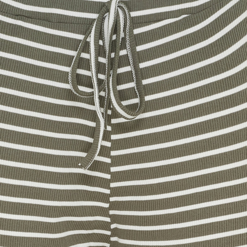 MARTA DU CHATEAU Marta du Chateau dame bukser MdcMireya 22611 Pant White/Military Stripe