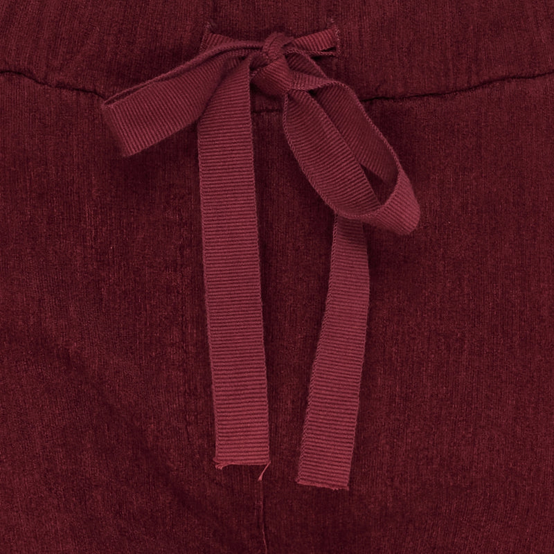 MARTA DU CHATEAU Marta du Chateau dame bukser MdcPecan 22080 Pant Bordeaux