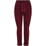MARTA DU CHATEAU Marta du Chateau dame bukser MdcPecan 22080 Pant Bordeaux